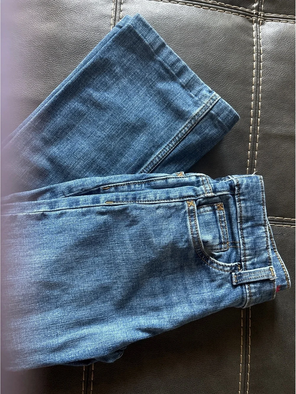 Boys wranglers jeans sz 10R adjust waist